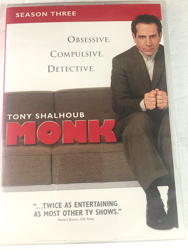 Monk season three 4 disc - monk:, three: