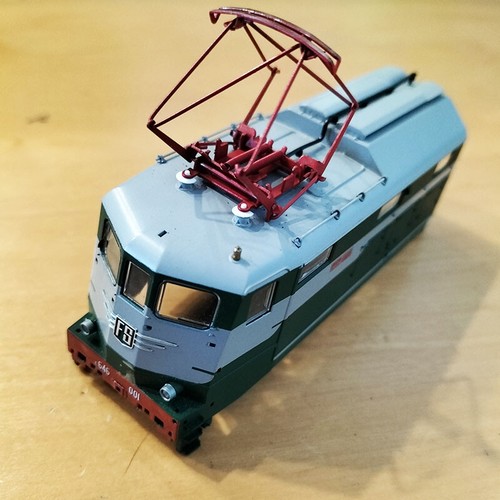 Carrozza roco pantografo fs - carrozza,