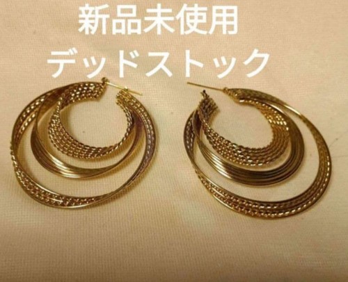 Orecchini cerchio vintage - a,