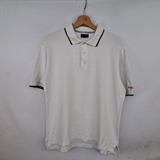 Polo Burberry colore bianco in cotone taglia M da uomo