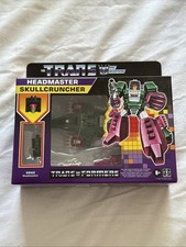 Transformers Retro Reissue Headmaster Skullcruncher con Grax MISB UFFICIALE HASBRO