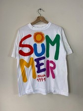 T-shirt bianca vintage anni 90