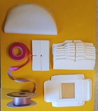 Kit Per 7 Bomboniere FaiDaTe Scatola Nastri Per Confetti o Bomboniera