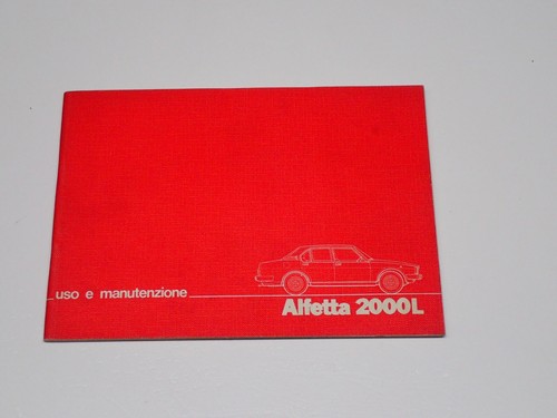 Alfa romeo alfetta 2000 - alfa,