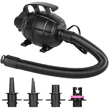 Irfora pompa elettrica portatile ad aria, 500 W, gonfiaggio rapido, per gommoni,