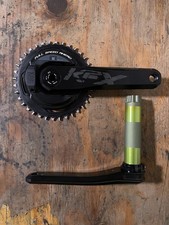 FSA KFX MTB Crank Set 175mm 36T Power Box Misuratore di Potenza BB30 Nero 1x11/12 Velocità