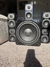 Sistema Home Theater SVS Prime Satellite 5.1 nero lucido 5.1