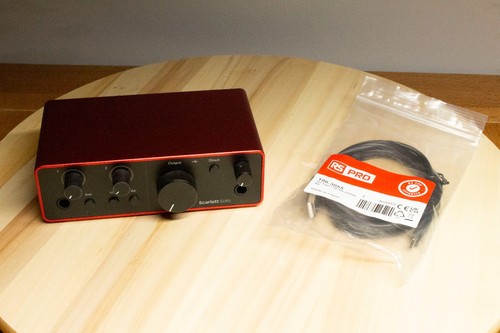 Focusrite scarlett solo 4a - scarlett,