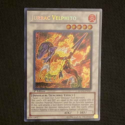Jurrac velphito - yu-gi-oh!,