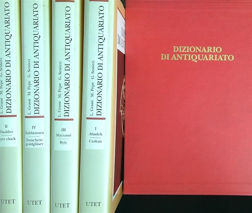Dizionario antiquariato 4vv - di,