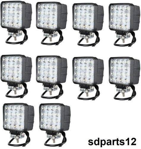 10x 48w watt led luce - 48w,
