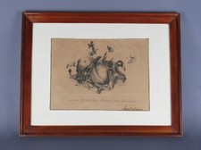 Antico Quadro Litografia