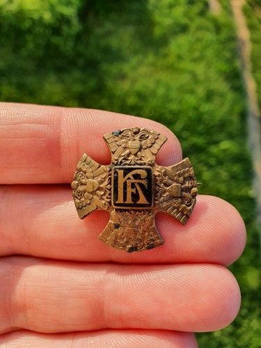 Kappenabzeichen ww1 kuk - kuk, no