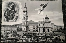 Pompei- Saluti Da Pompei-1958- Bella Ed Animata- FG,Vg