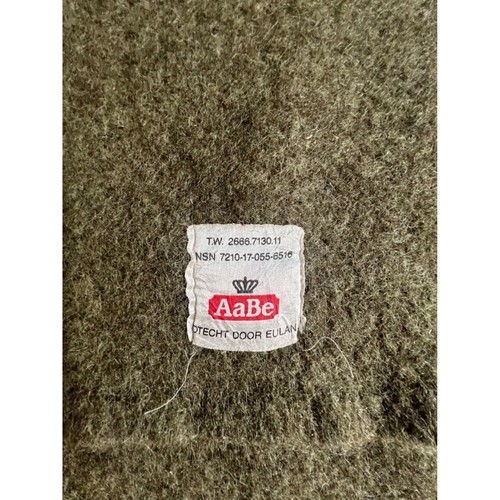 Aabe coperta lana verde - coperta,