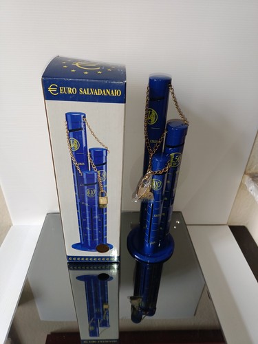 Euro salvadanaio metallo - euro,