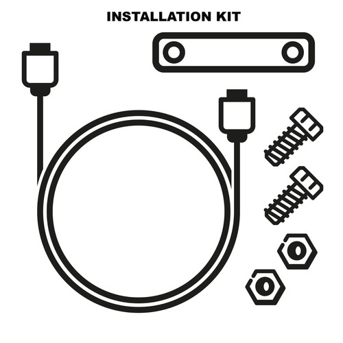 Kit installazione antifurto - kit,