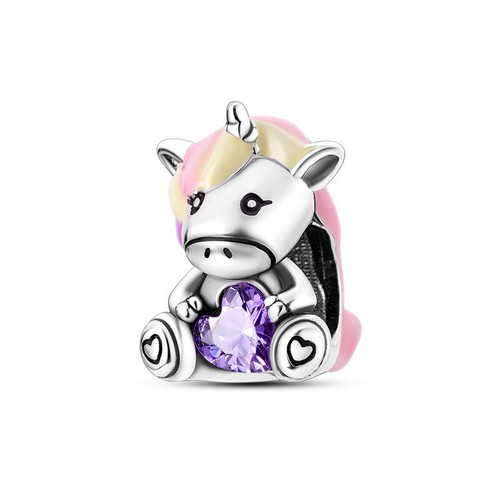 Ciondolo unicorno colorato - ciondolo,