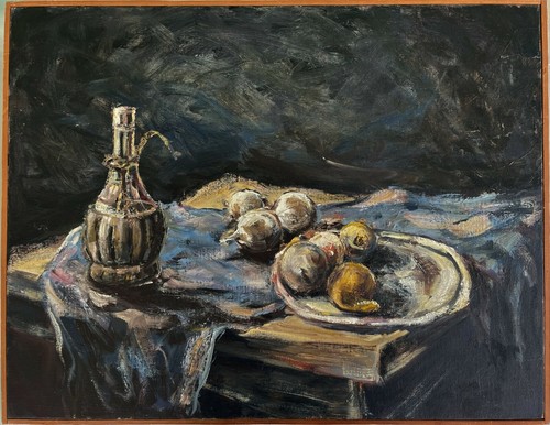 Dipinto olio firmato - 26,5",