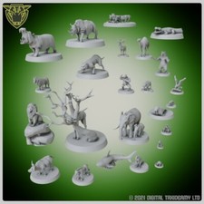 Figure animali 28 mm gioco da