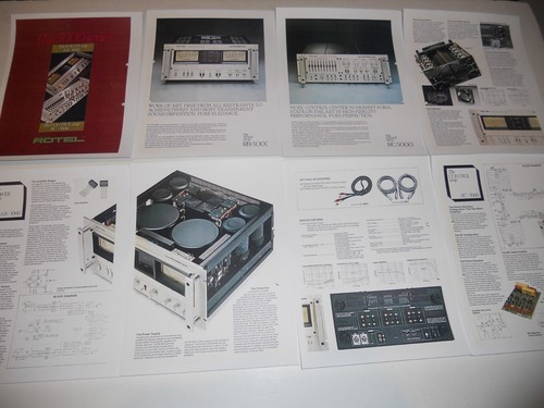 Rotel 1978 brochure 5000 - 1978, rb-5000