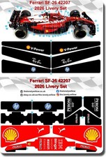 Set adesivi livrea SF26 2026