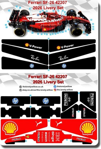 Set adesivi livrea - , sf26