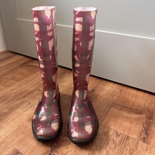 Stivali pioggia burberry donna - stivali,