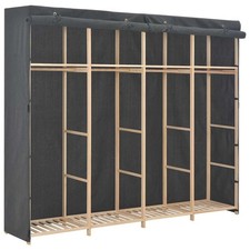 Armadio Grigio 200x40x170 cm