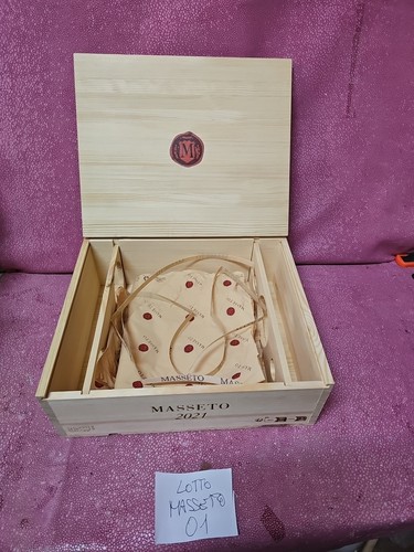 Masseto 2021 cassa legno - masseto,