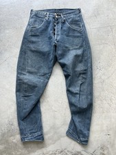 Etichetta posteriore con fibbia jeans ingegnerizzata Levis W34 effettiva 29x28,5 Len191025moss6