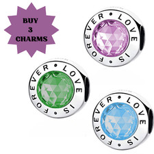 3 Charms LOVE IS FOREVER per