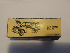 1:43 SCATOLA VUOTA ORIGINALE PER POLITOYS 523 alfa romeo giulia TI