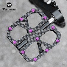 WEST BIKING Pedali Bici Fibra