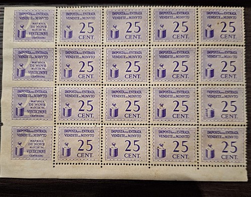 1940 marche bollo - 1940-42,
