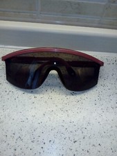 Occhiali di sicurezza Uvex Astrospec 3000,Vintage,montatura colore red violet