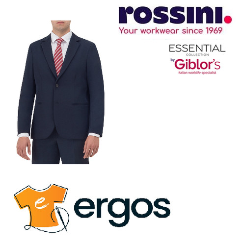 Giblor giacca elio - blu, uomo