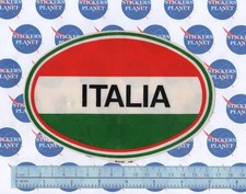 ADESIVO STICKER VINTAGE AUFKLEBER AUTO TUNING IDENTIFICAZIONE NAZIONE ITALIA