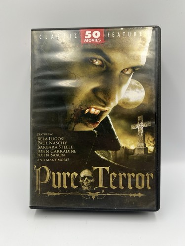 Pure terror movies dvd set - 50,