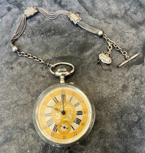 Orologio tasca treno ancre - da,
