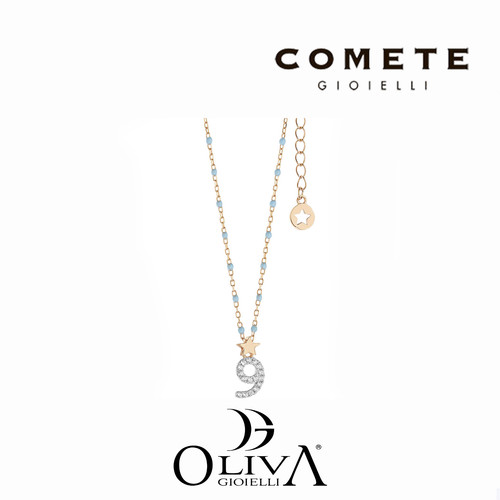 Collana comete stella numeri - collana,
