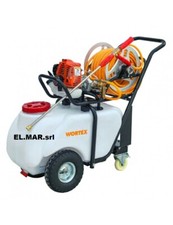 Motopompa Carriola 50 Litri 2 Tempi Irrorazione Diserbo Disinfestazione