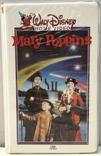 Mary poppins vhs walt - poppins, disney