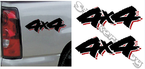 Adesivi auto 4x4 - ,