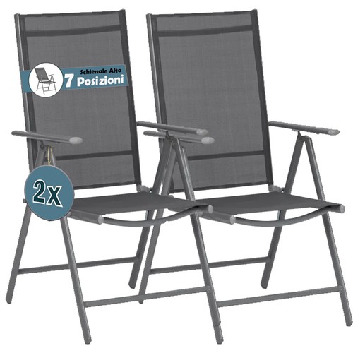 Set sedie pieghevoli - 2,
