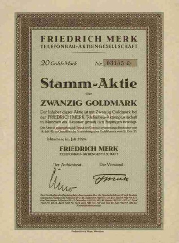Friedrich merk costruzione - merk,