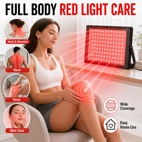 Lampada terapia luce - terapia, rossa
