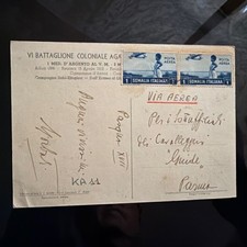 Cartolina Militare Coloniale
