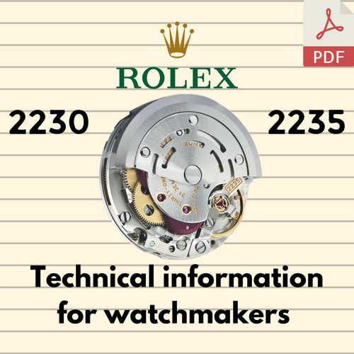 Rolex 2230 2235 technical - 2230,