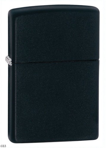 Zippo black matte - zippo,